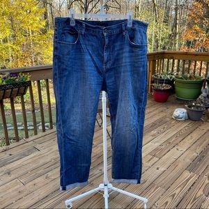 Uniqlo Boyfriend Jeans Medium Wash Size 32